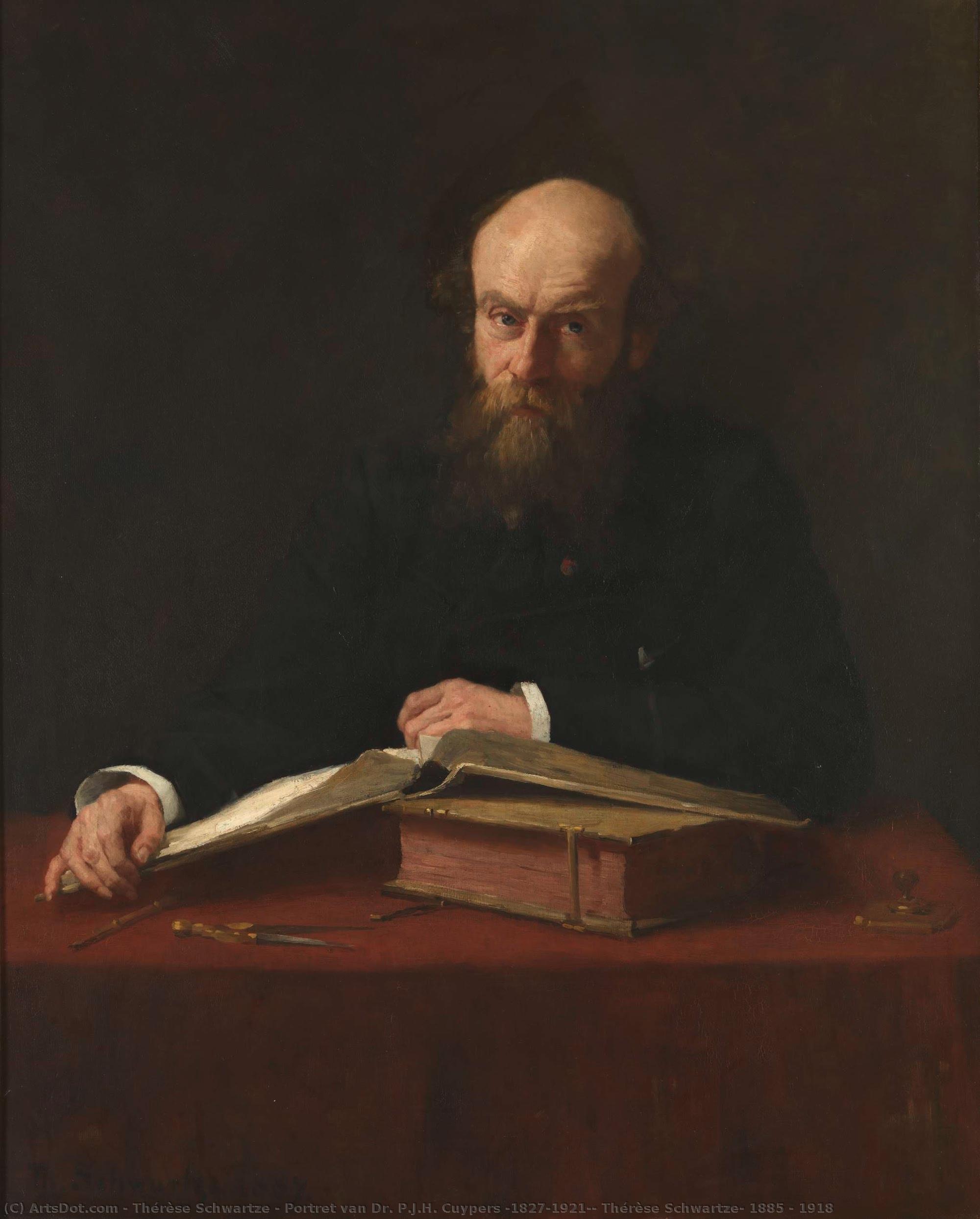 Portret Van Dr. P.j.h. Cuypers (1827-1921), Thérèse Schwartze, 1885 - 1918 — Thérèse Schwartze