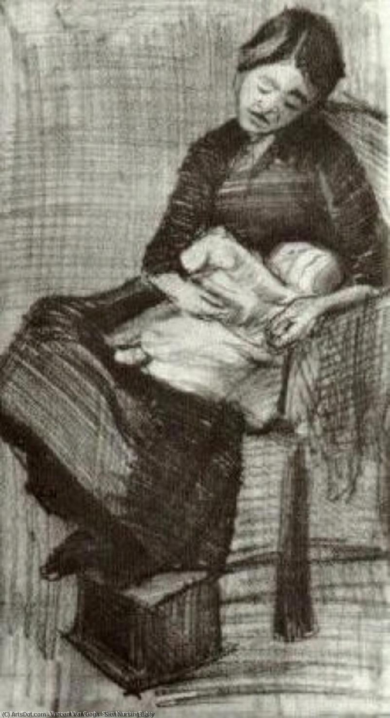 Sien Nursing Baby — Vincent Willem Van Gogh