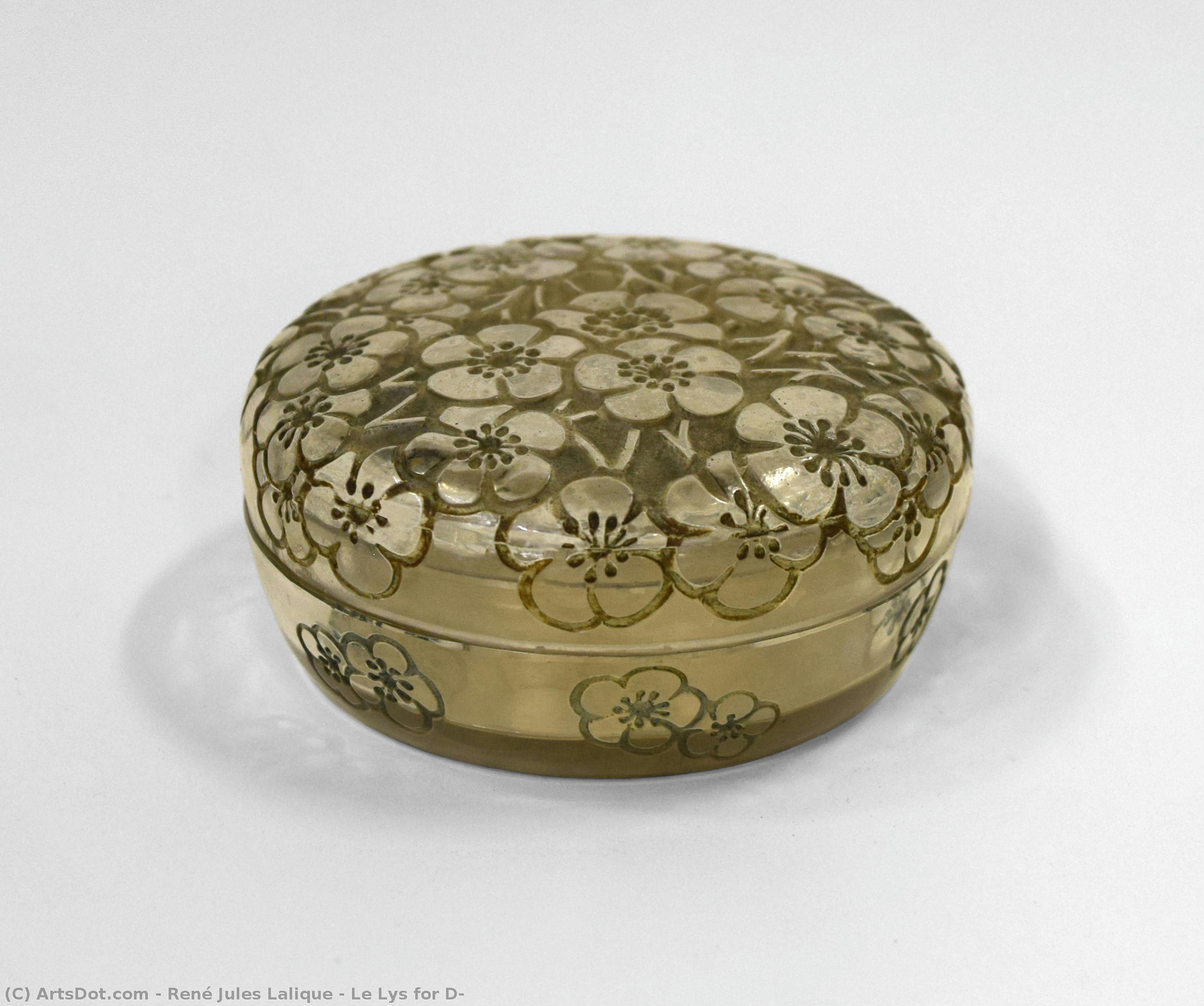Le Lys For D — René Jules Lalique