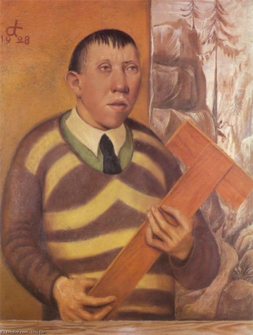 Portrait Of The Painter Franz Radziwill — Otto Dix
