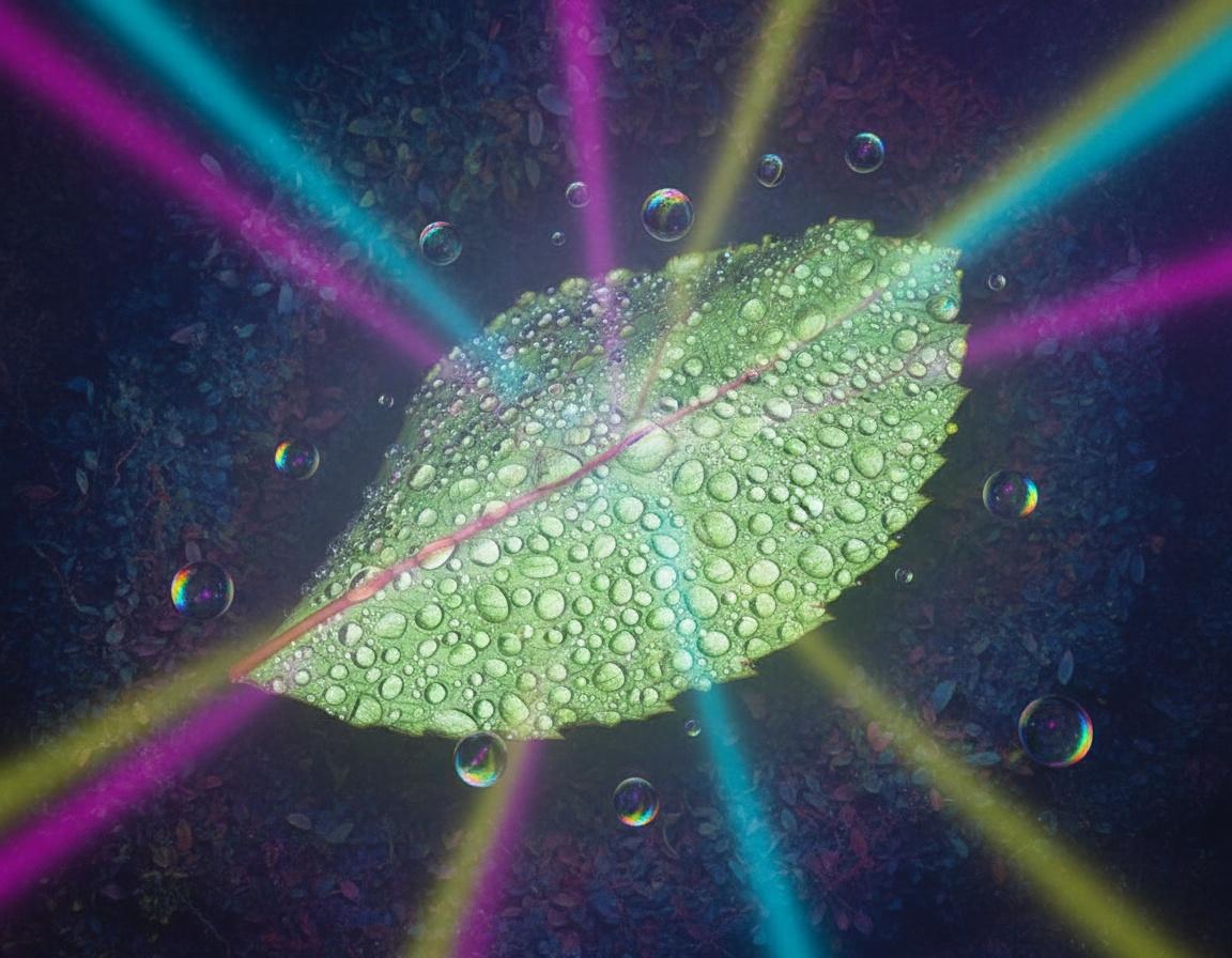 Ephemeral Radiance: Verdant Bloom — Jacques Villedieu