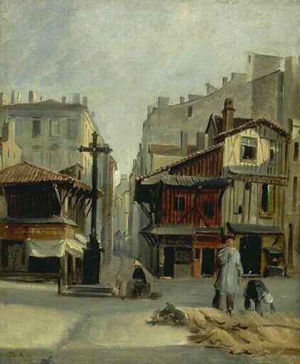 Le Marché Aux Bestiaux — Alexandre Gabriel Decamps