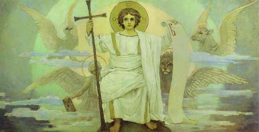 Sketch For A Fresco In The Cathedral Of St. Vladimir In Kiev — Victor Vasnetsov