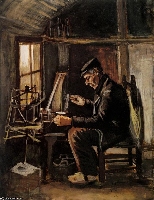 El Hombre Enrollando Lana — Vincent Willem Van Gogh