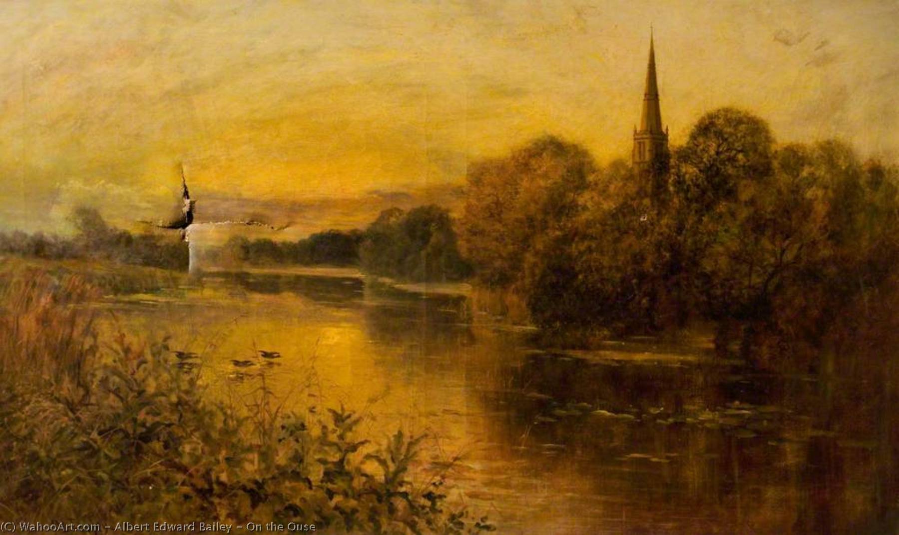 On The Ouse — Albert Edward Bailey