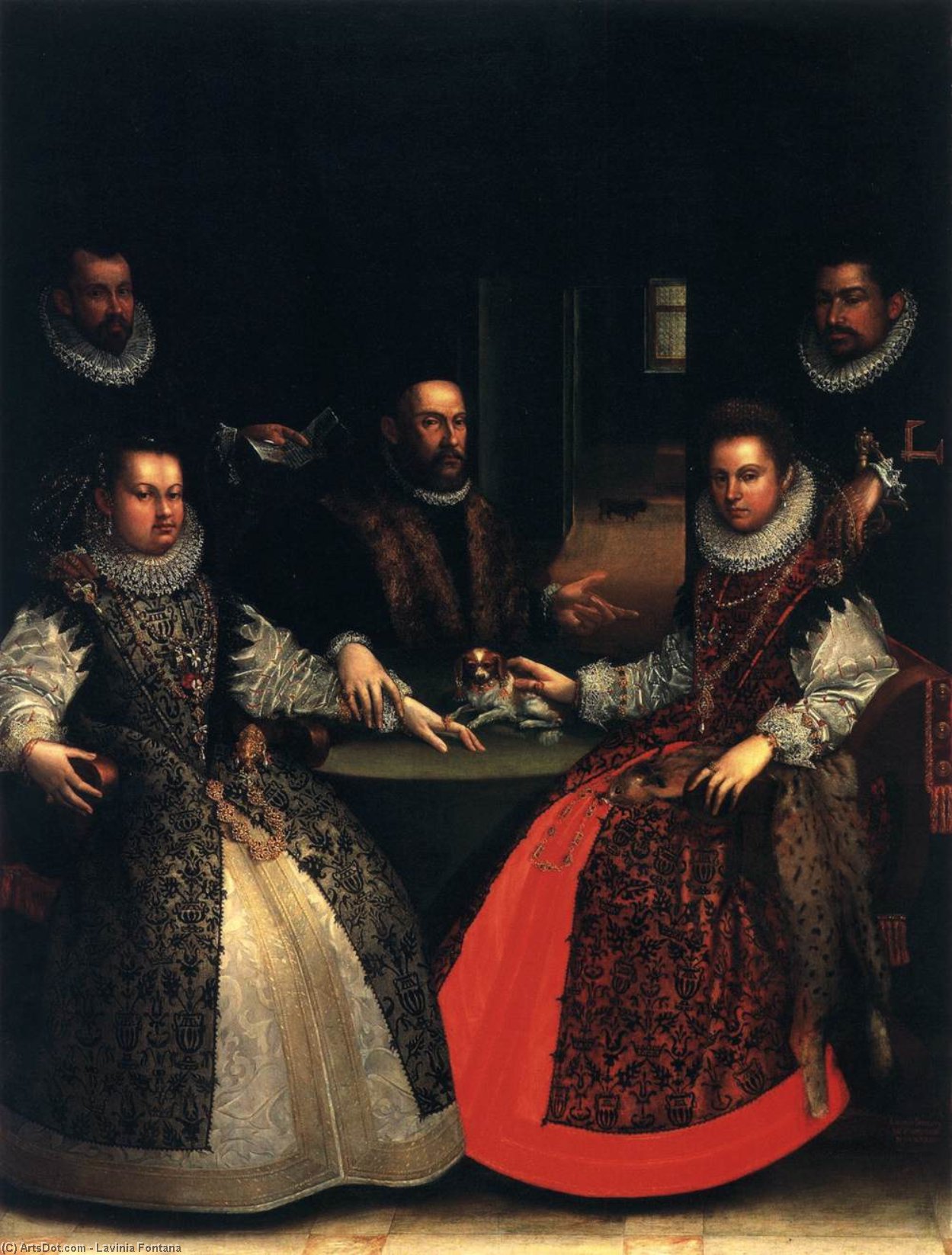 Portrait Of The Gozzadini Family — Lavinia Fontana