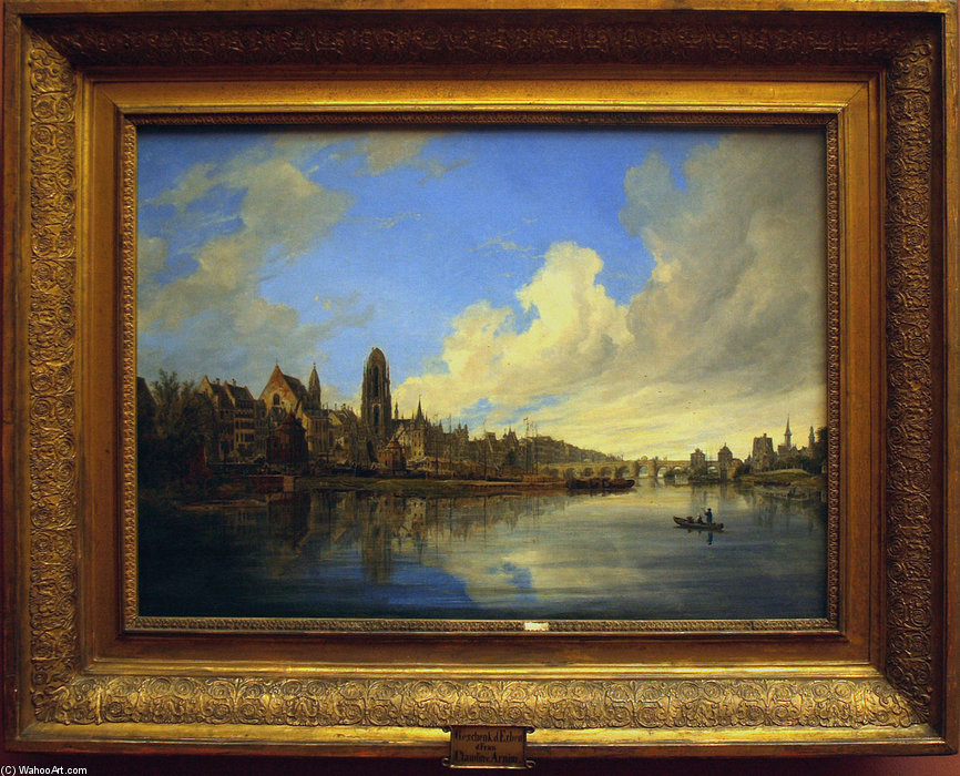 Painting Of Domenico Quaglio In The Städel Museum — Domenico Quaglio