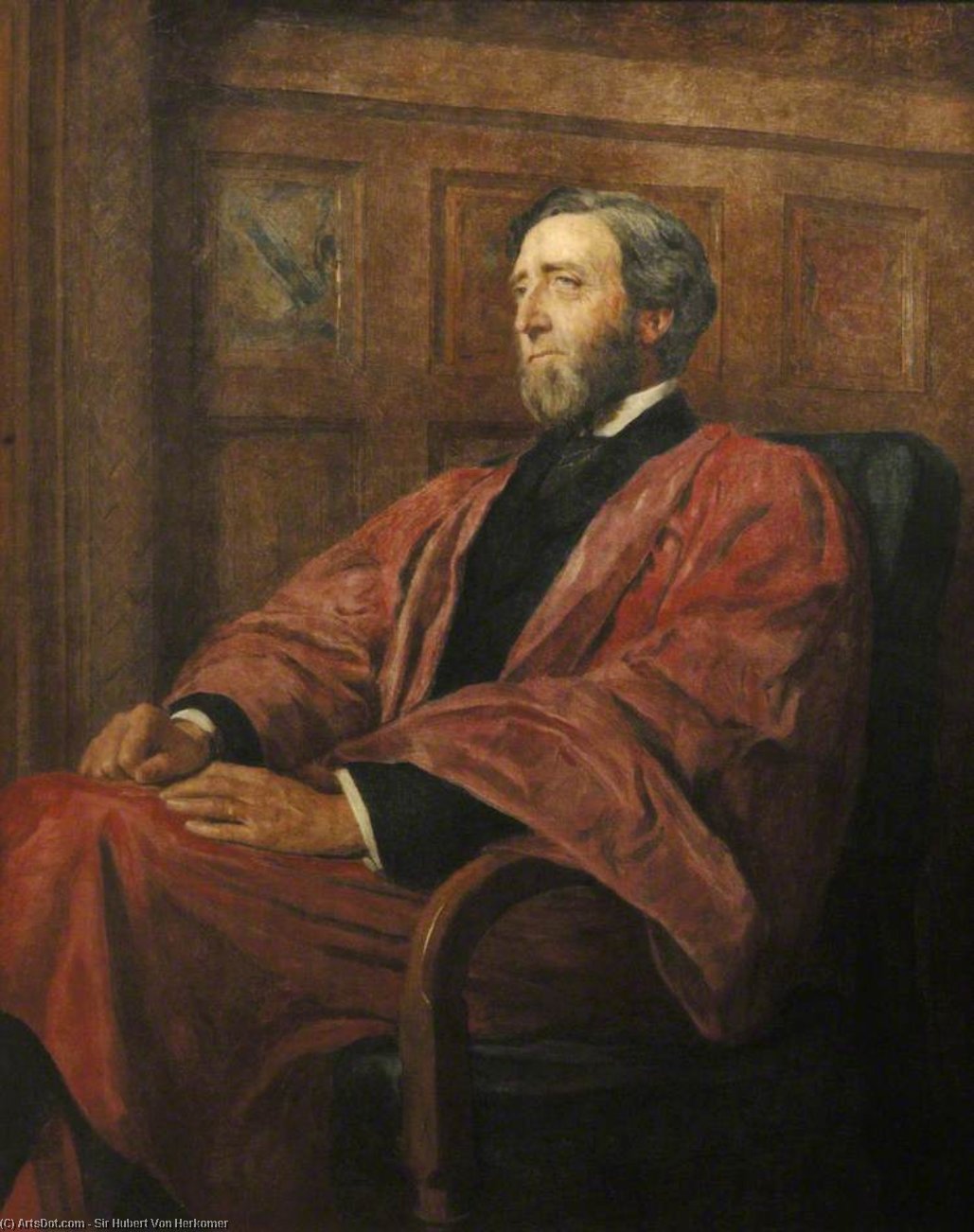 Arthur Wellesley Peel — Sir Hubert Von Herkomer