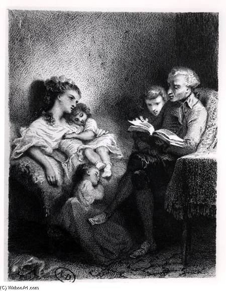Alphonse De Lamartine — Tony Johannot (antoine Johannot)