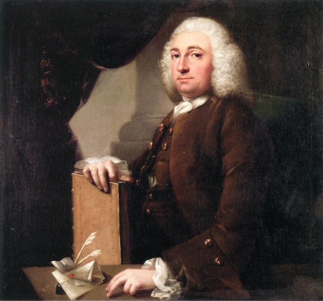Gentleman With Book And Quills — John Astley