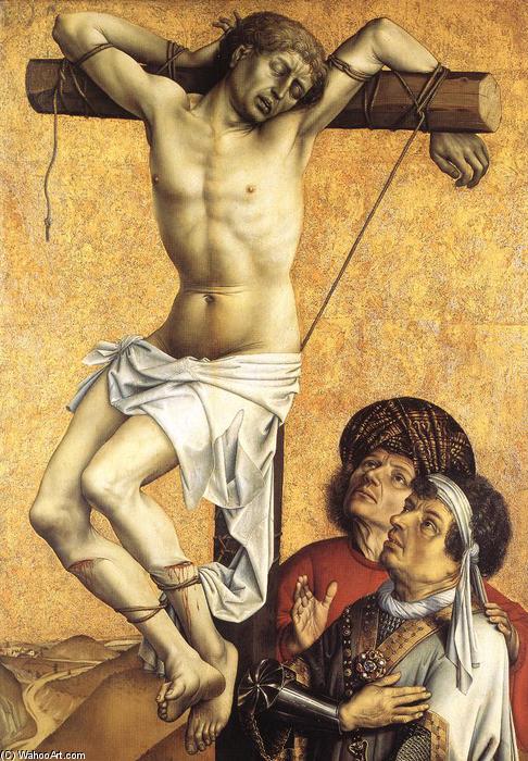The Crucified Thief — Robert Campin (master Of Flemalle)