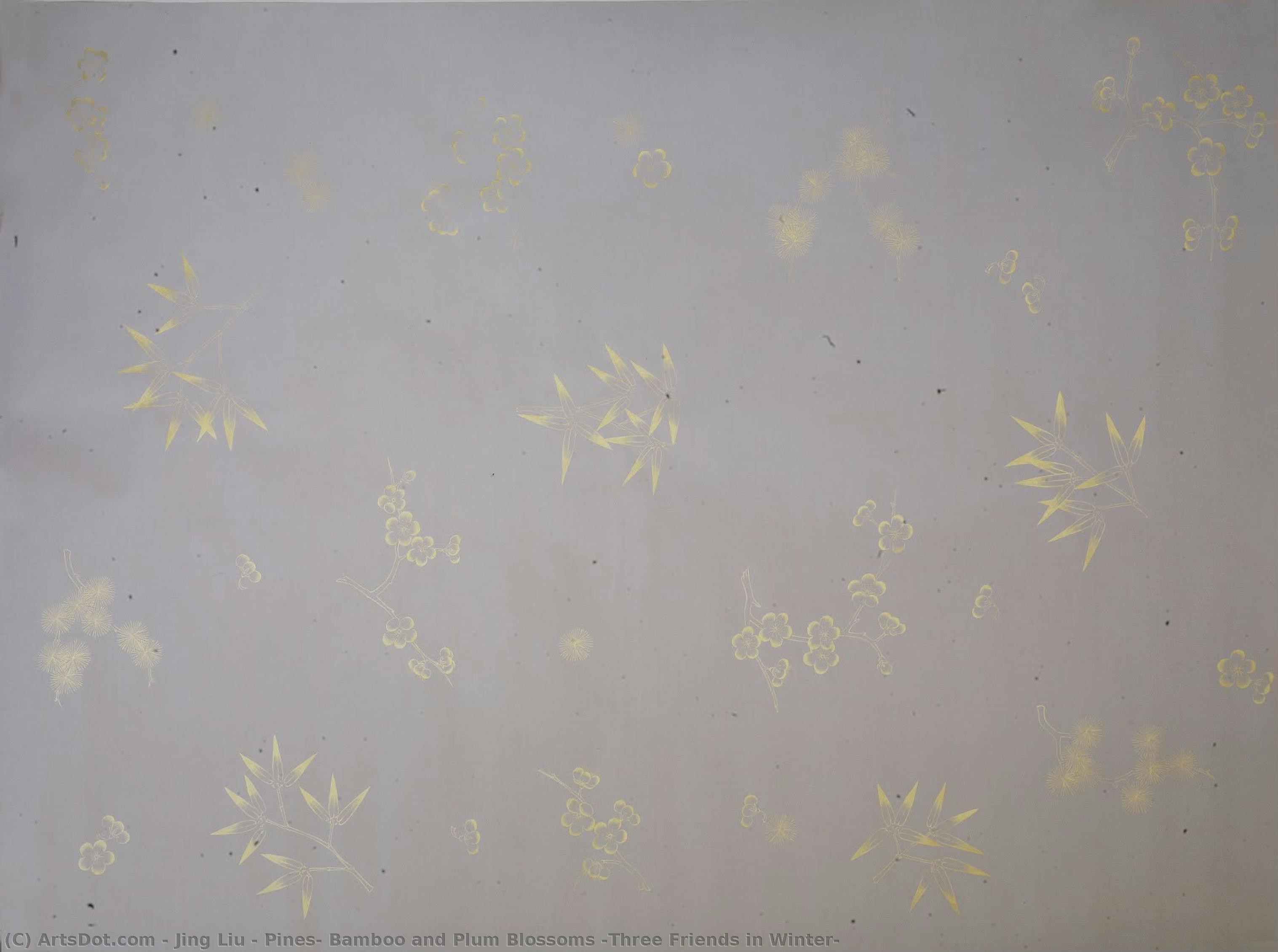 Pines, Bamboo And Plum Blossoms (three Friends In Winter) — Jing Liu
