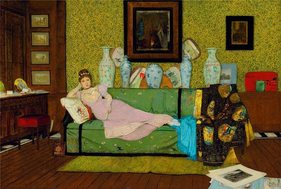 Paintings In The Artists House — John Atkinson Grimshaw