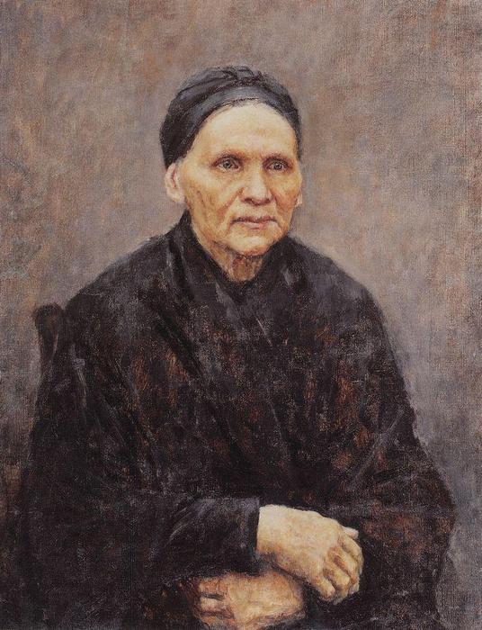 Portrait Of P. F. Surikova (artist's Mother) — Vasily Ivanovich Surikov