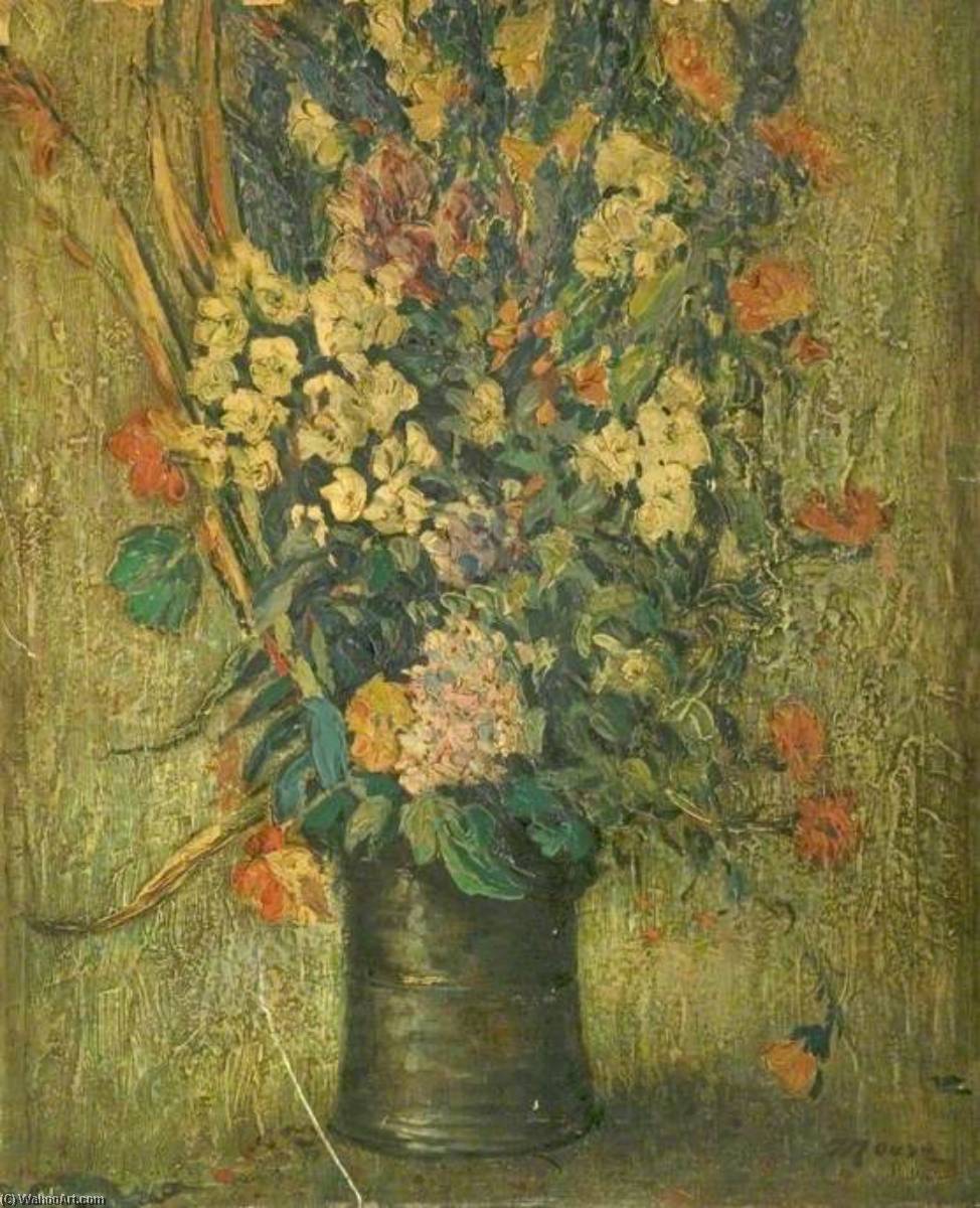 Still Life, Vase Of Flowers — William D Moore