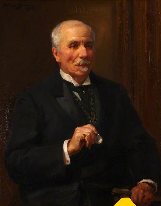Henry Ward (1828–1911), 5th Viscount Bangor — Henry Harris Brown