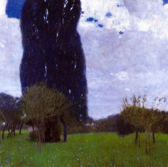 Los Altos Árboles De Sauce Ii — Gustav Klimt