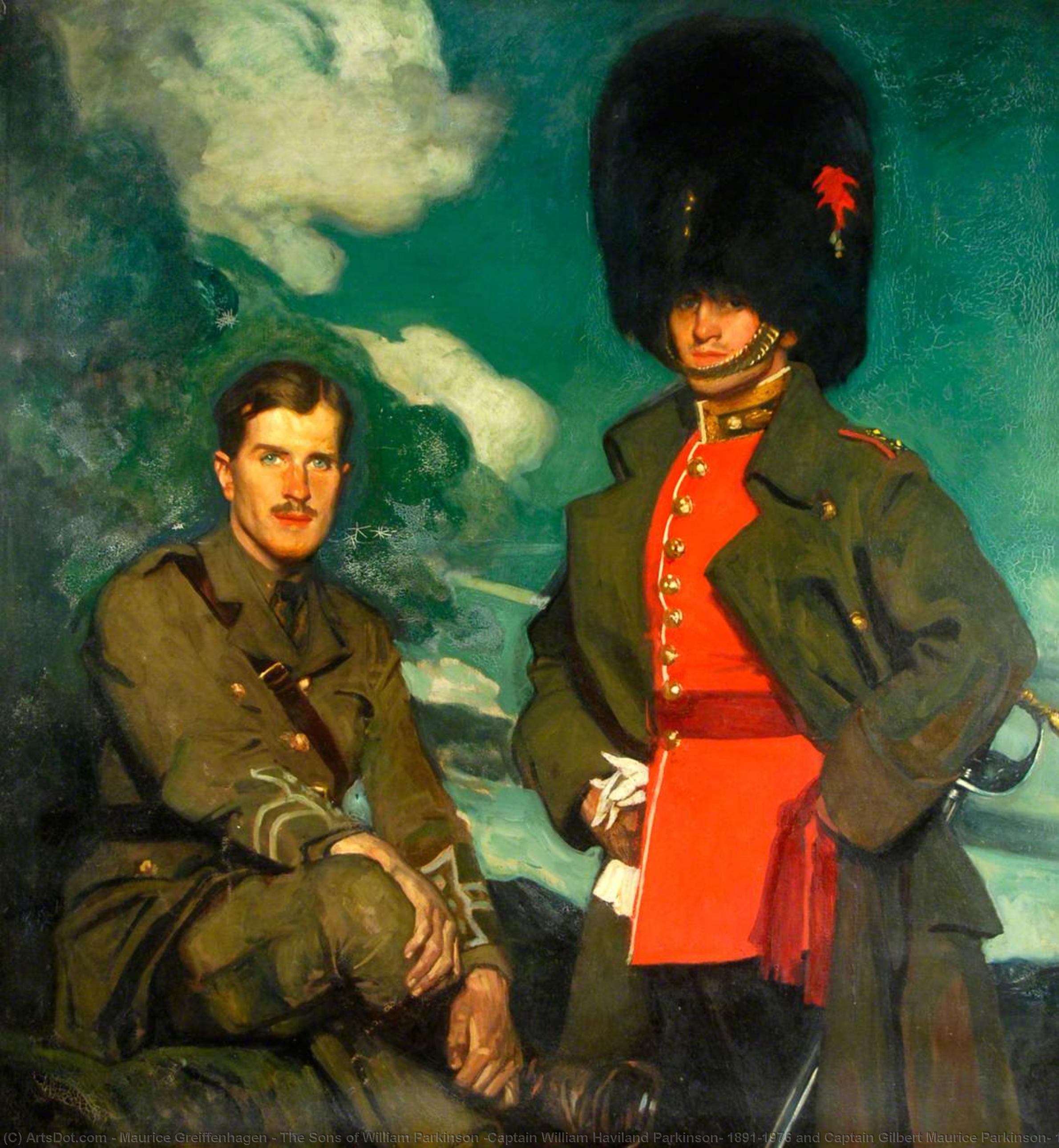 The Sons Of William Parkinson (captain William Haviland Parkinson, 1891–1976 And Captain Gilbert Maurice Parkinson, 1896–1918) — Maurice Greiffenhagen