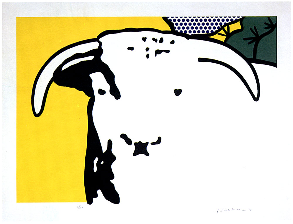 Cabeza De Toro — Roy Lichtenstein
