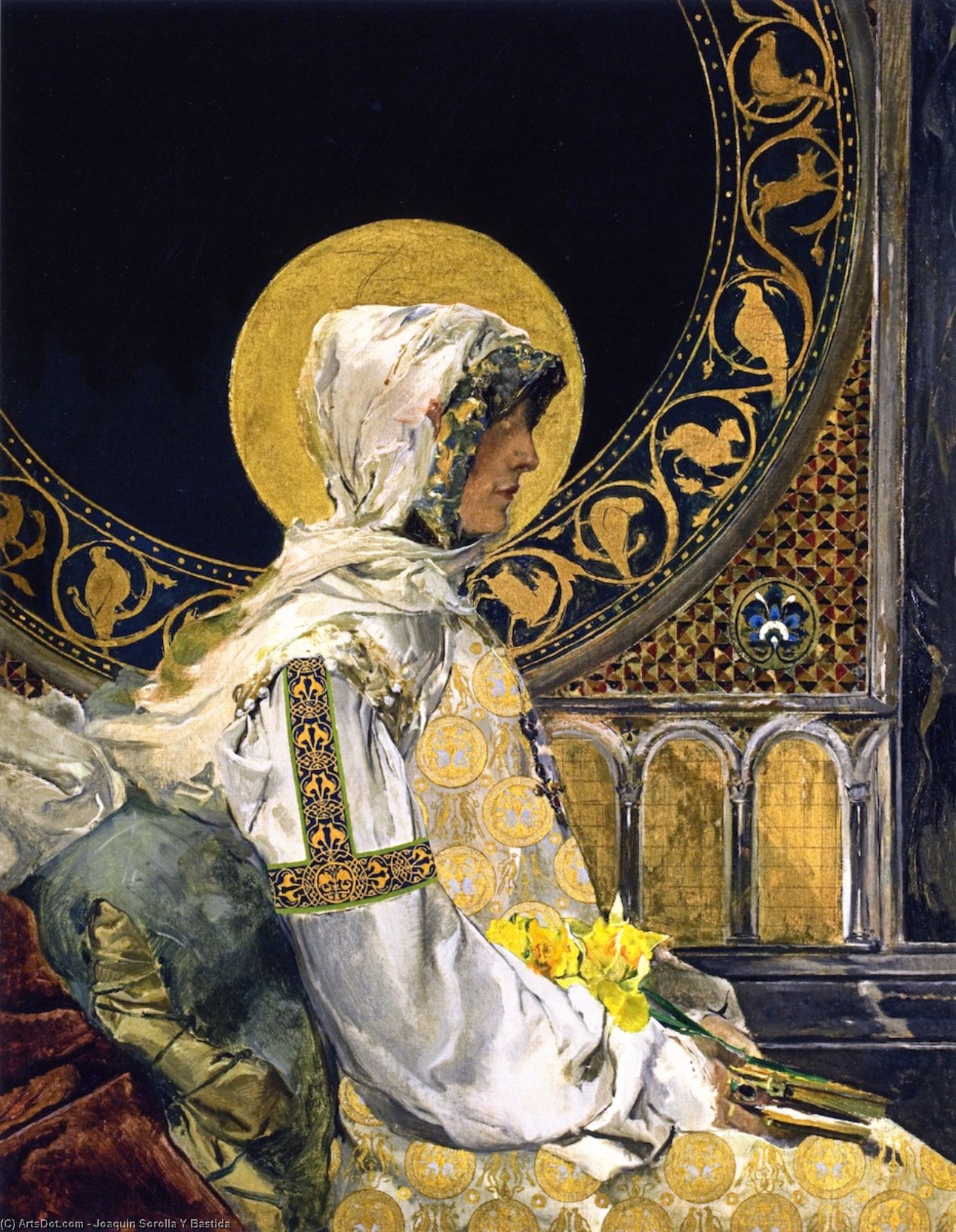 Praying Saint — Joaquin Sorolla