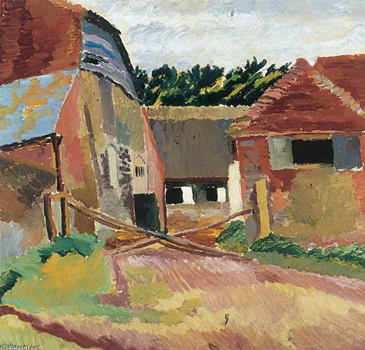 Farm Buildings At Charleston, East Sussex — Duncan Grant