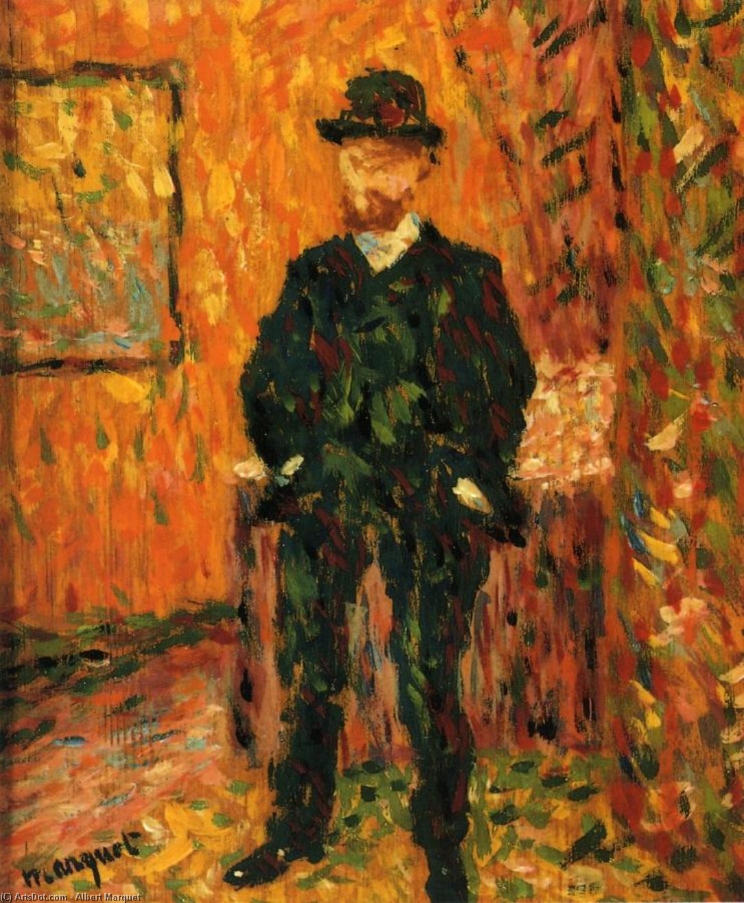 Portrait Of Aldre Rouveyre — アルベール・マルケ