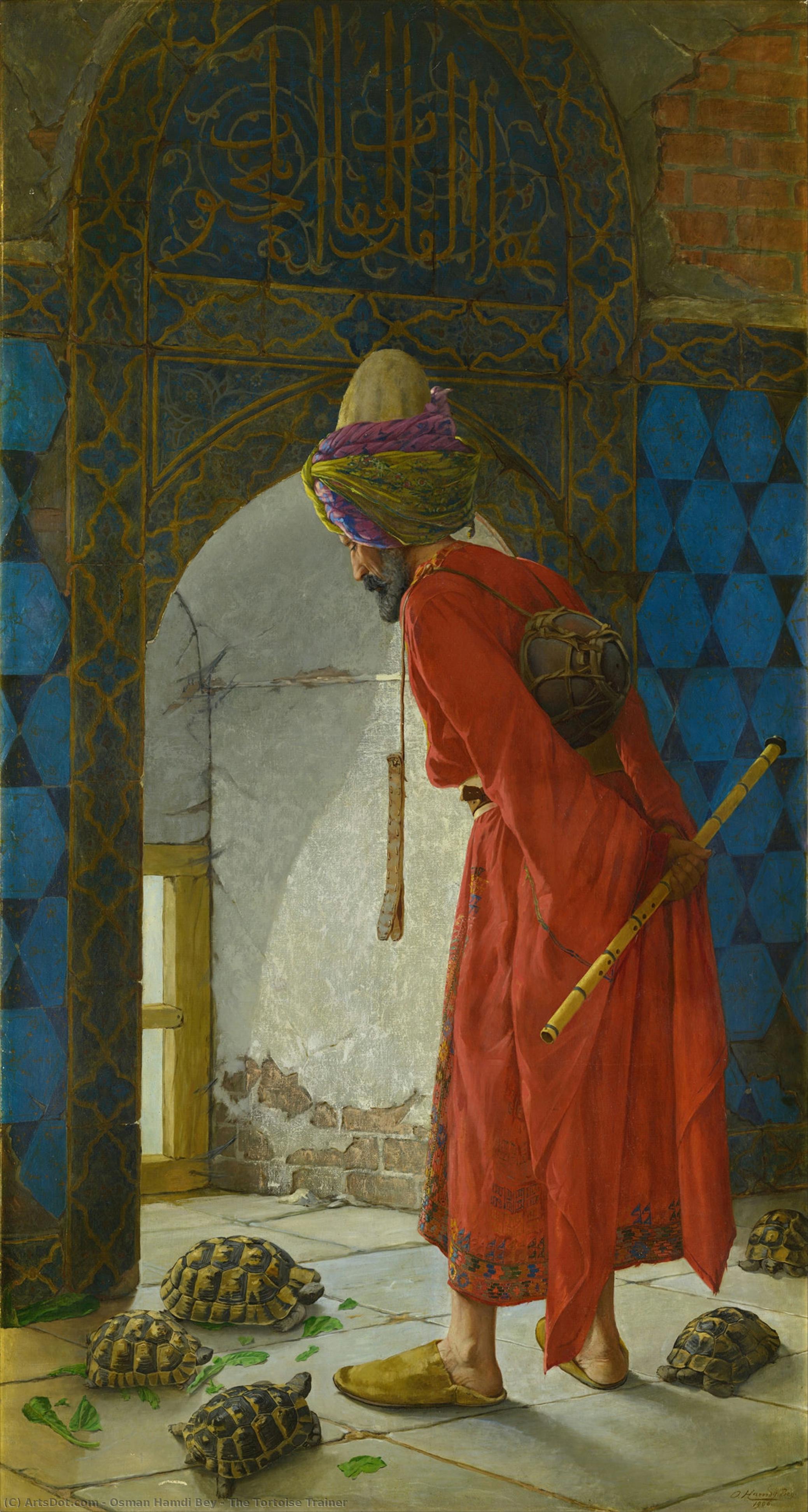 The Tortoise Trainer — Osman Hamdi Bey