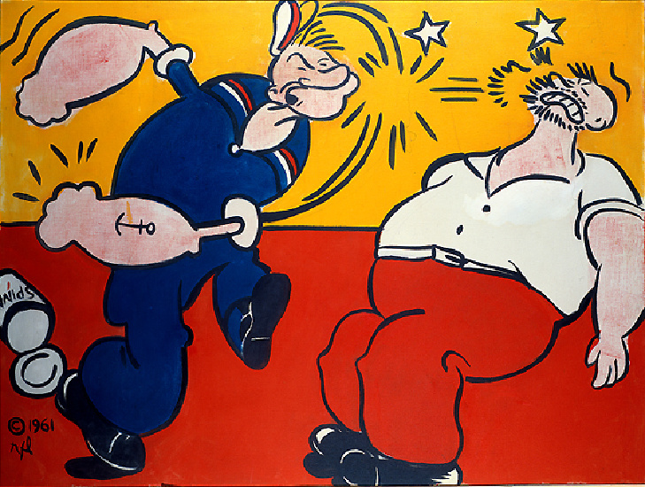 Popeye — Рой Лихтенштейн
