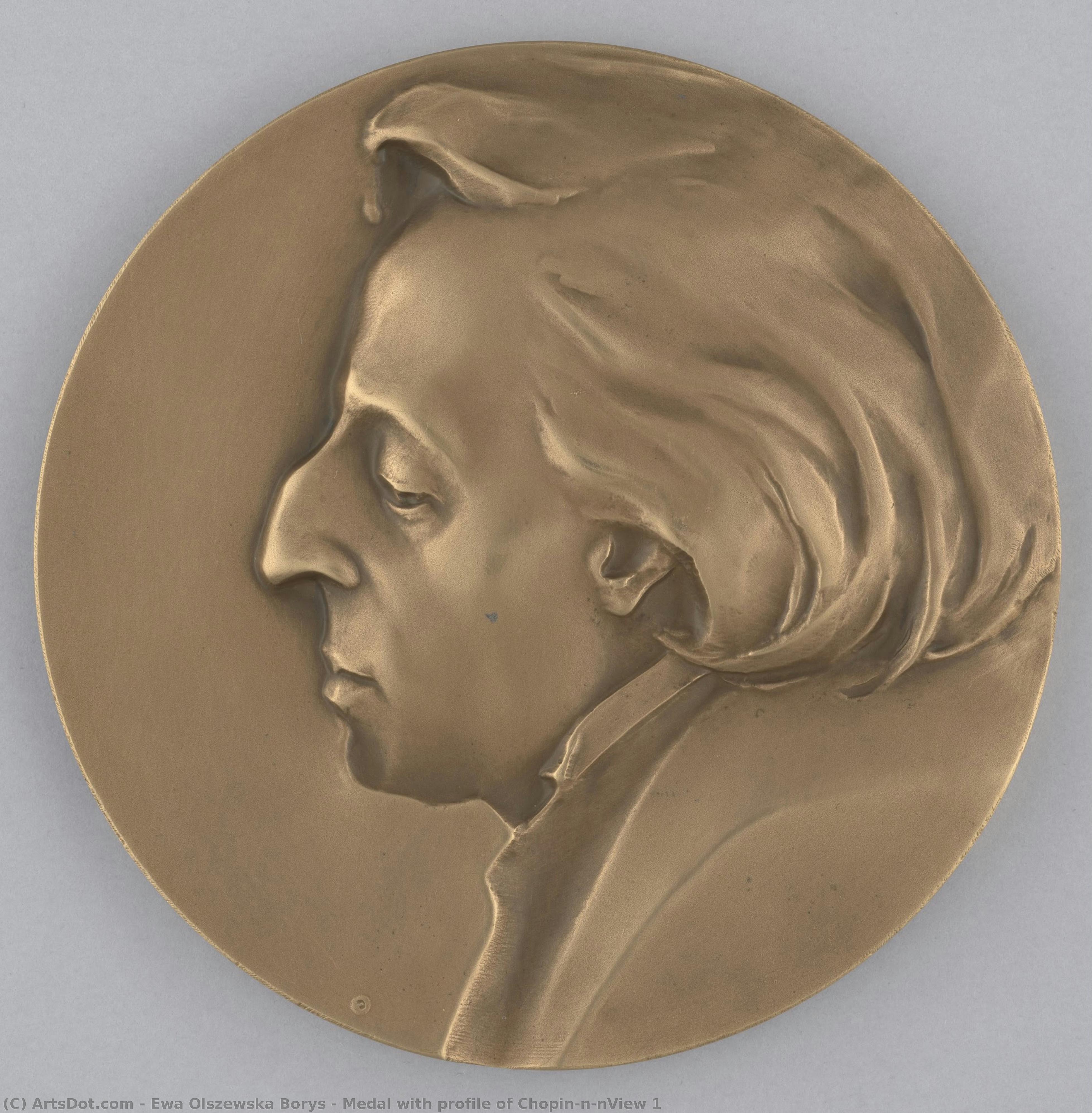 Medal With Profile Of Chopin\n\nview 1 — Ewa Olszewska-borys