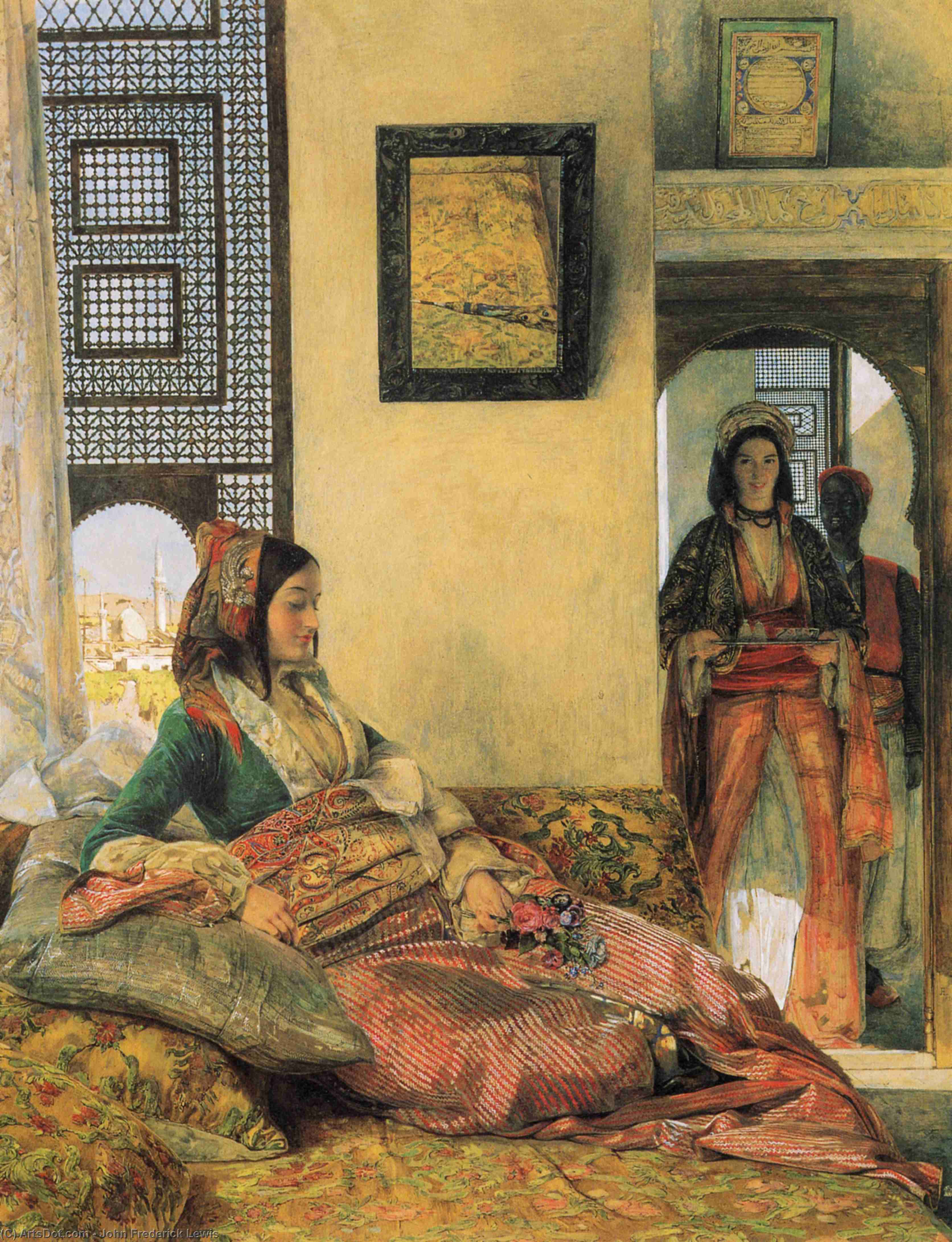 Life In The Hareem, Cairo — John Frederick Lewis