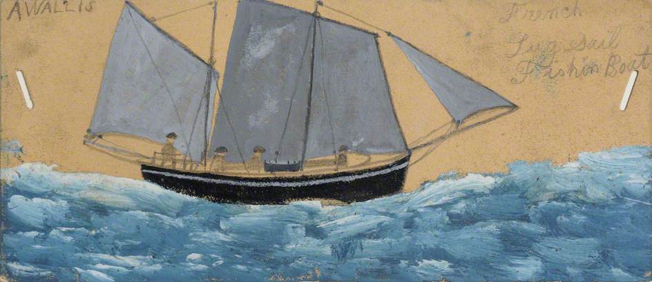 French Lugsail Fishing Boat — Alfred Wallis