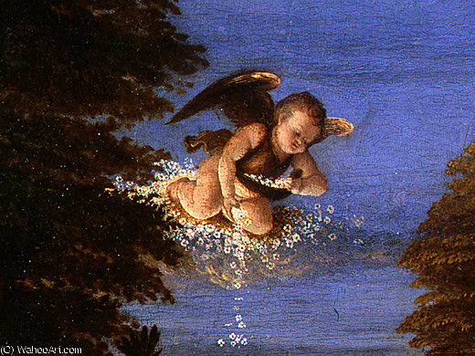 Allegory Of Chastity (detalj 1) - — Lorenzo Lotto