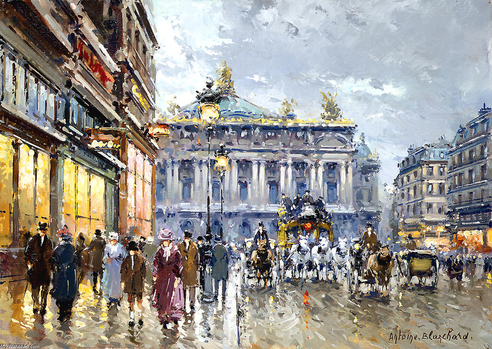 Avenue De L'opera — Antoine Blanchard (marcel Masson)