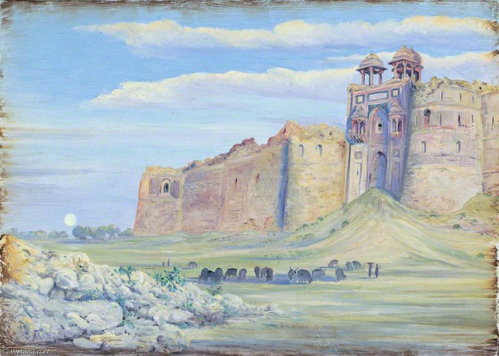 Gate Of The Old Fort, Delhi — Marianne North