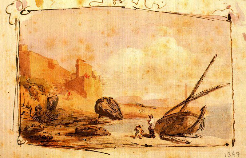Album Of 29 Landscapes Of Barcelona 1 — Маријано Фортуни