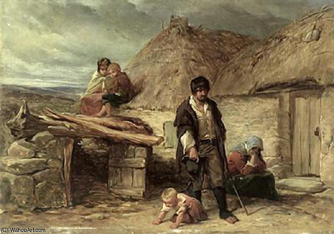 Irish Eviction — Frederick Goodall