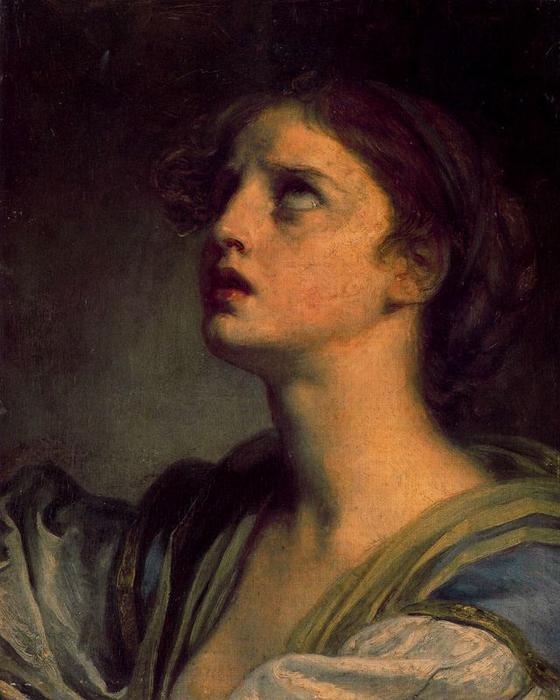 Head Of A Girl — Jean-baptiste Greuze