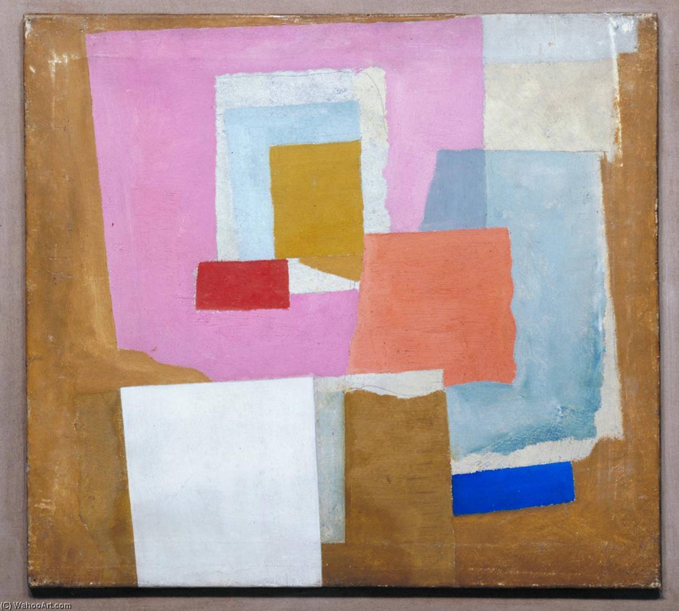 1924 (first Abstract Painting, Chelsea) — Ben Nicholson Om
