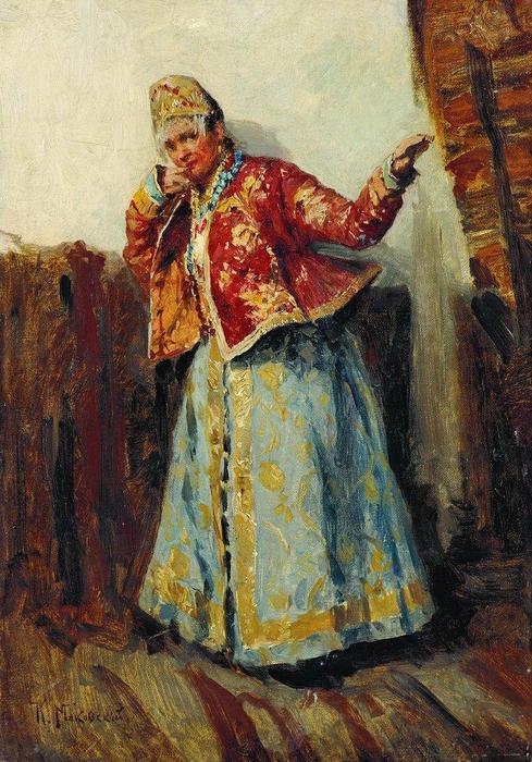 Boyaryshnya (10) — Konstantin Yegorovich Makovsky