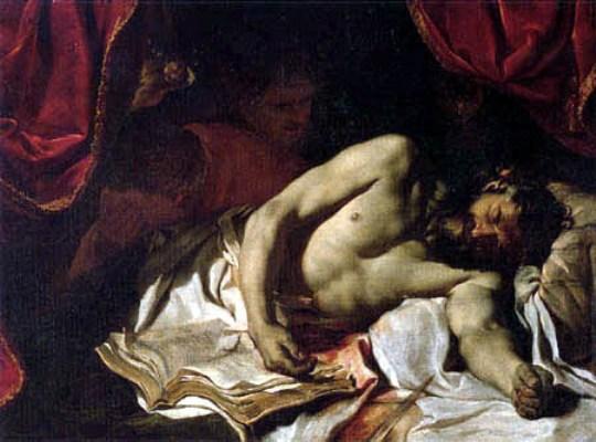 The Death Of Cato — Charles Le Brun