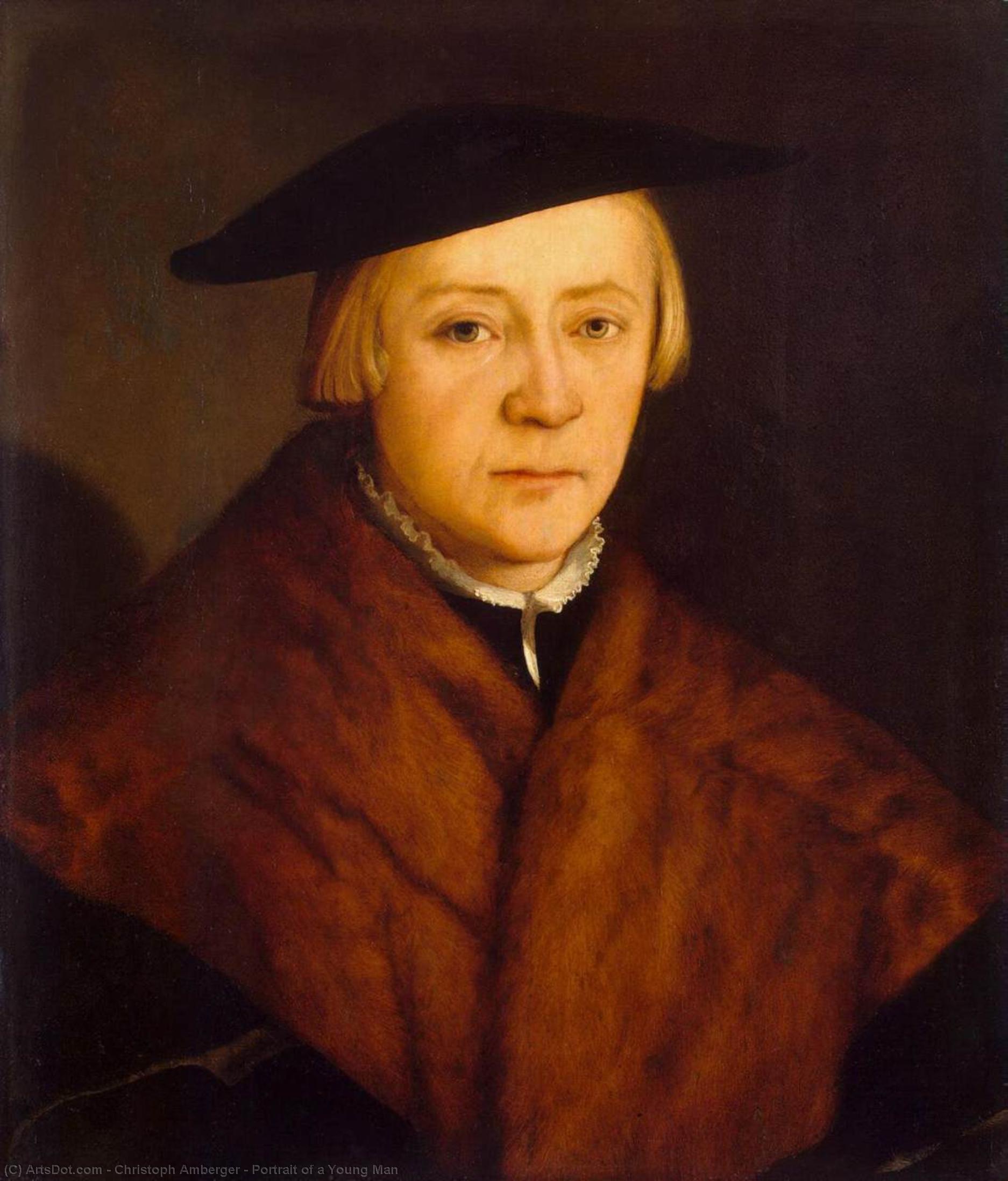 Portrait Of A Young Man — Christoph Amberger