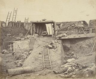 Interior Of The Angle Of North Fort — Felice Beato