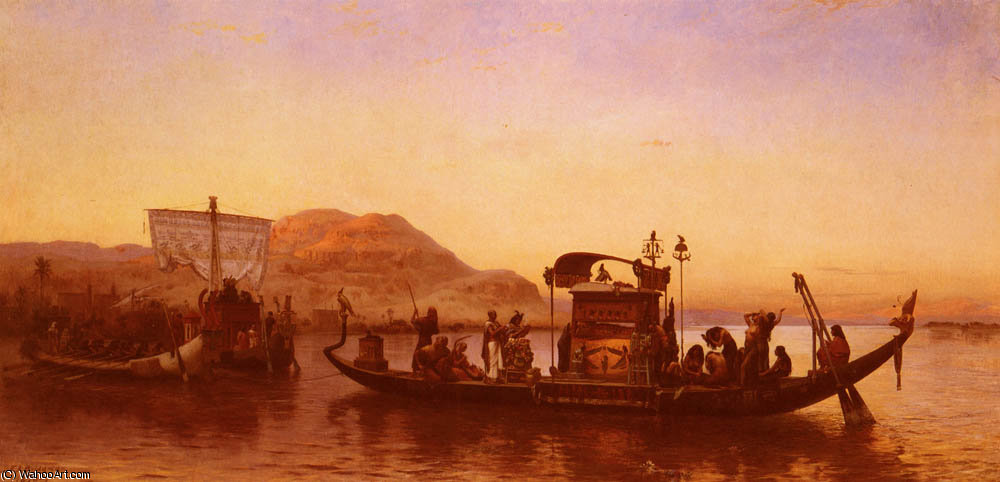 Funerailles D-une Momie — Frederick Arthur Bridgman