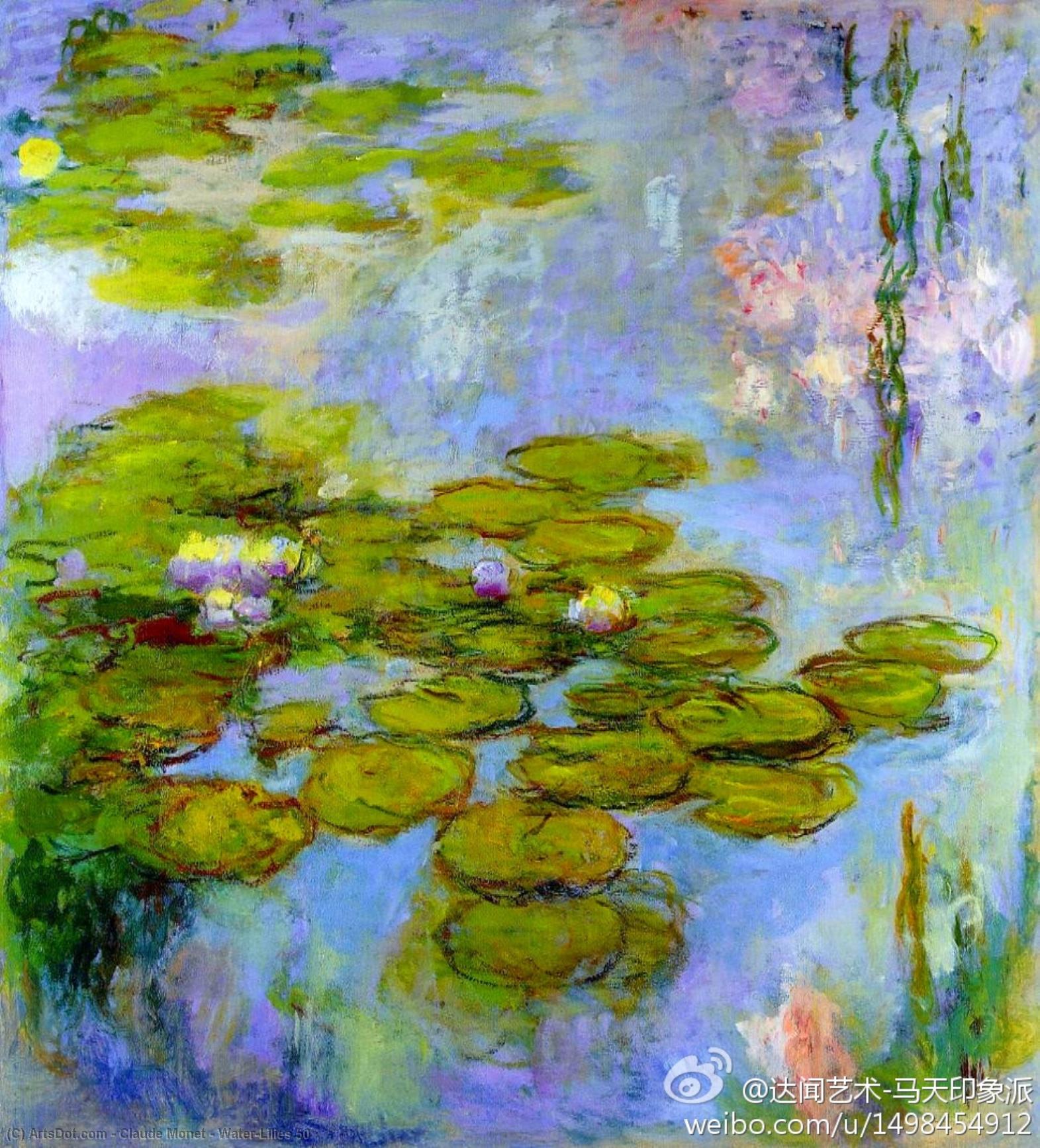 Water-lilies 50 — Claude Monet