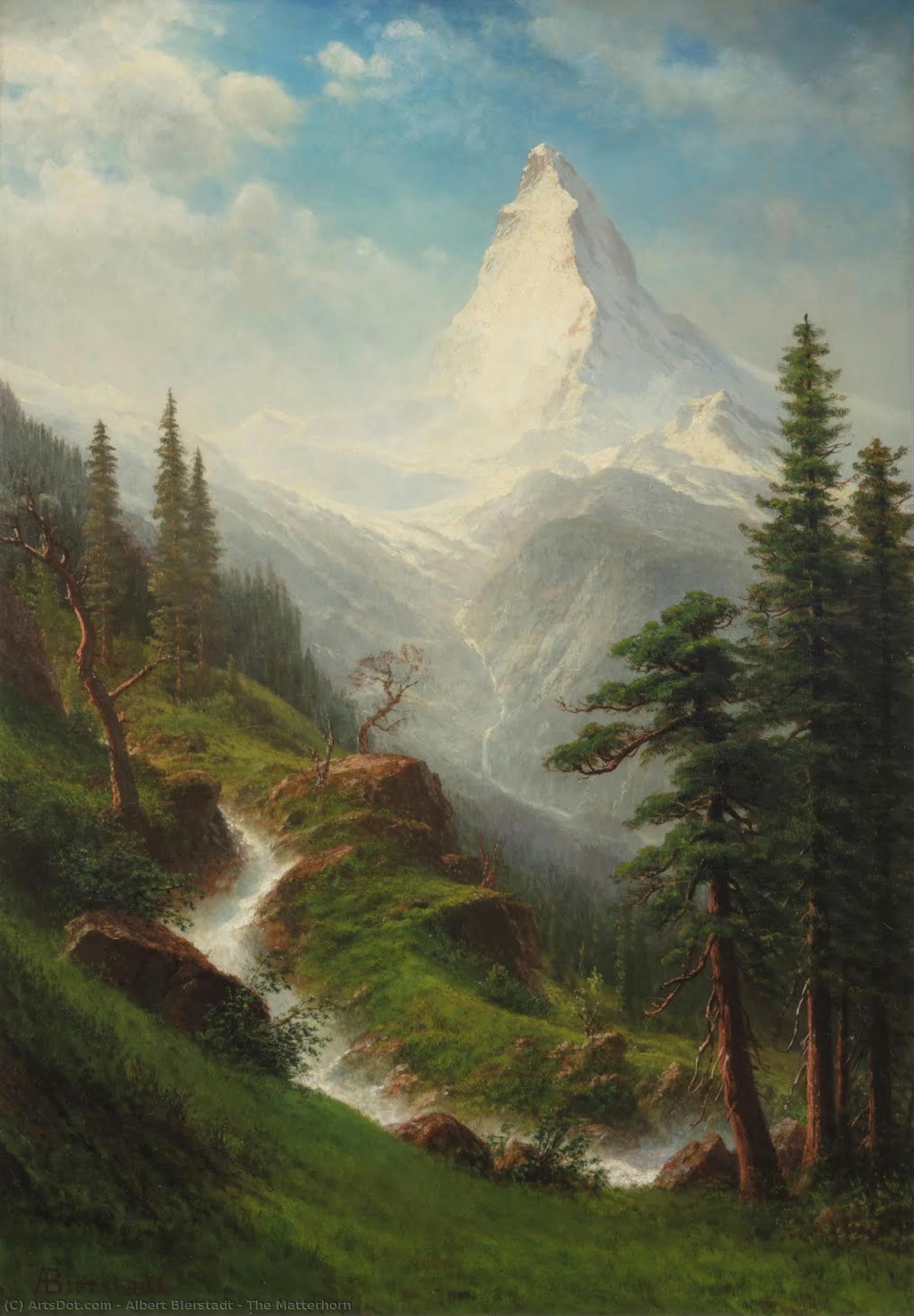 The Matterhorn — Алберт Бирштадт
