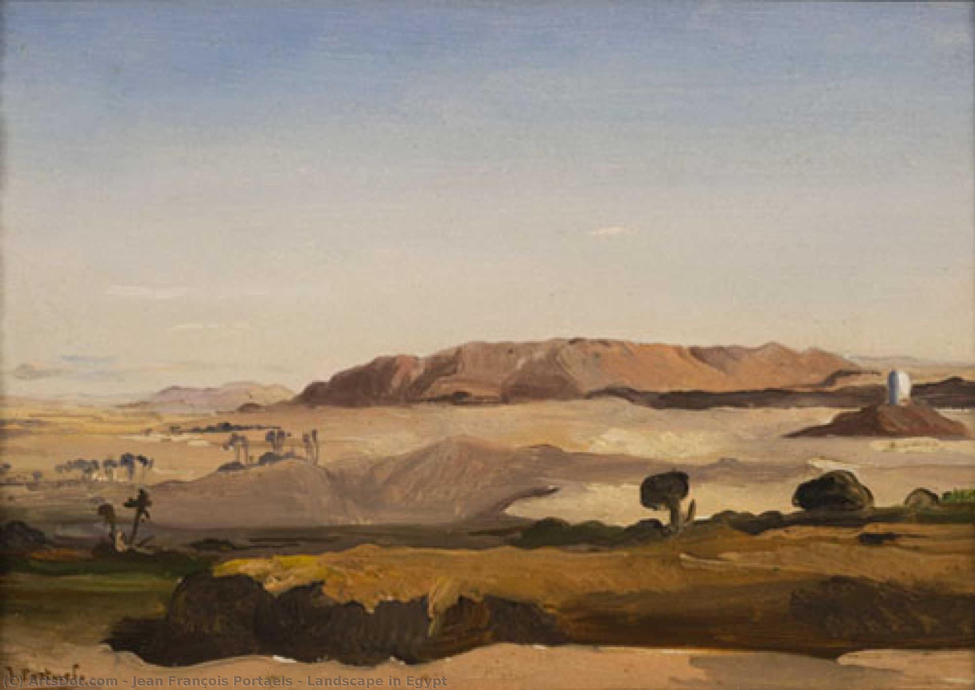 Landscape In Egypt — Jean François Portaels