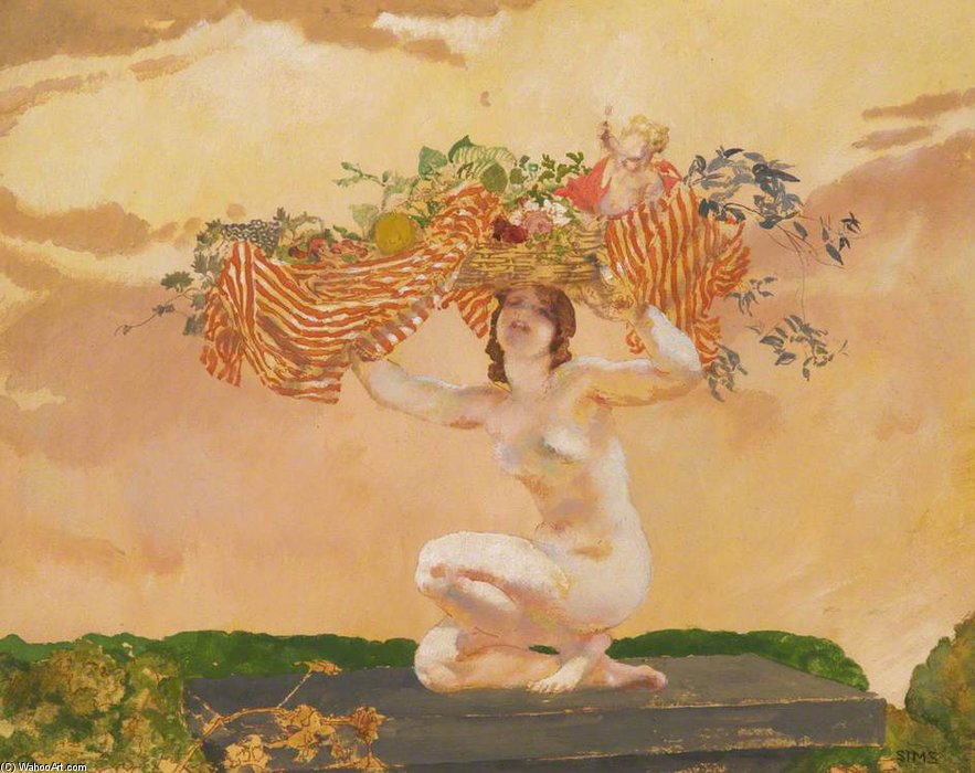 Iris — Charles Henry Sims