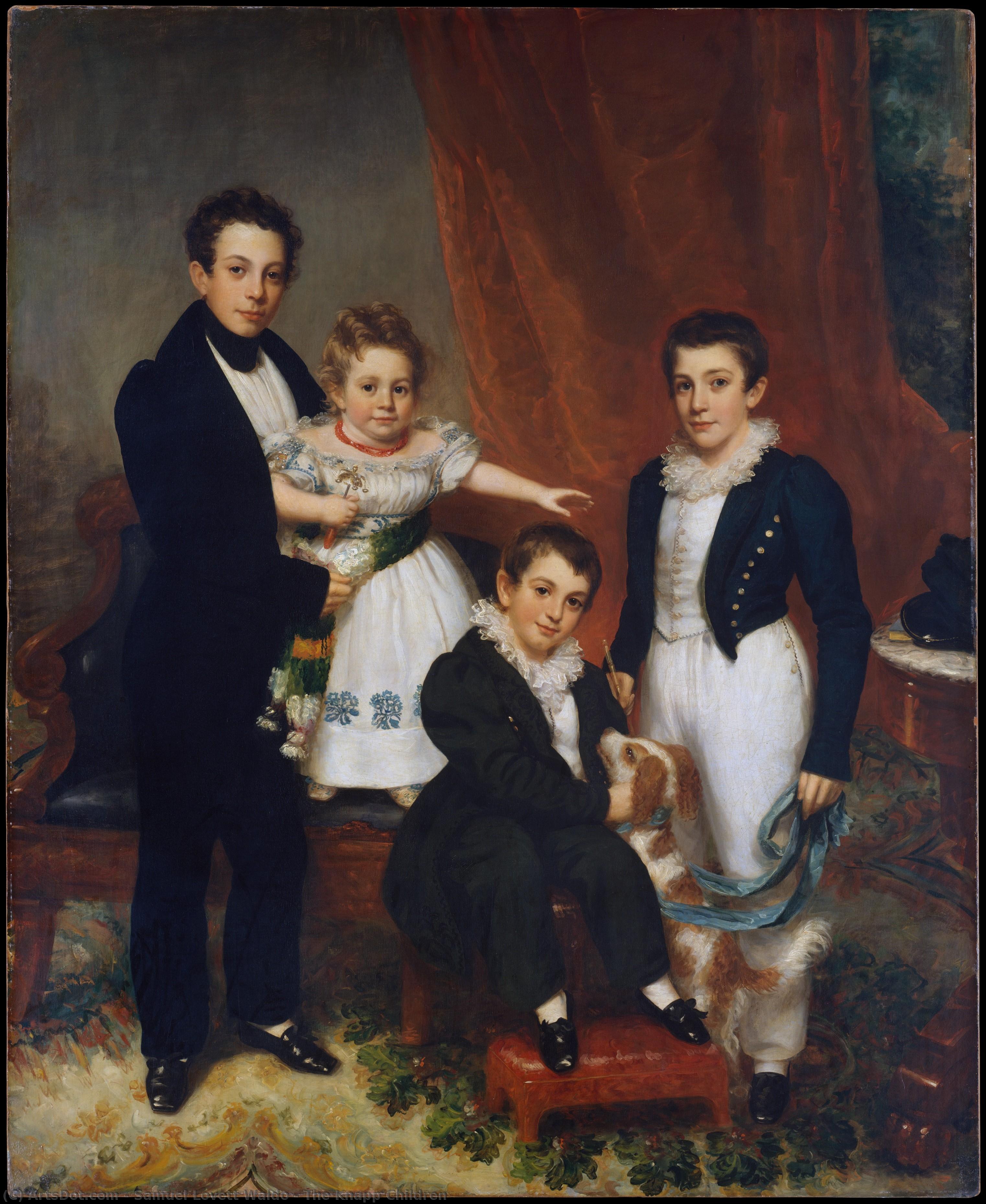 The Knapp Children — Samuel Lovett Waldo