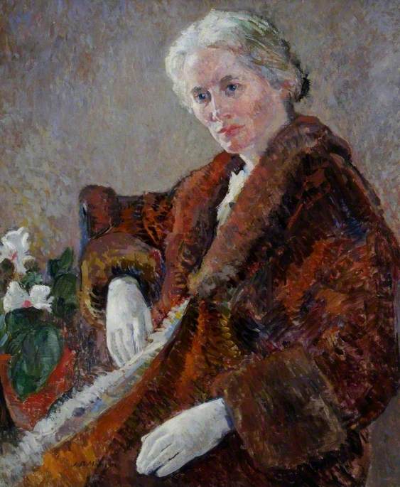 Portrait Of The Artist's Wife — James Bolivar Manson