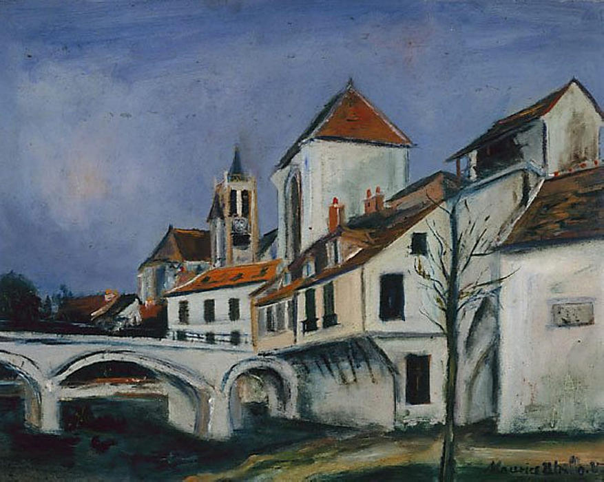 Bridge And Church — Maurice Utrillo
